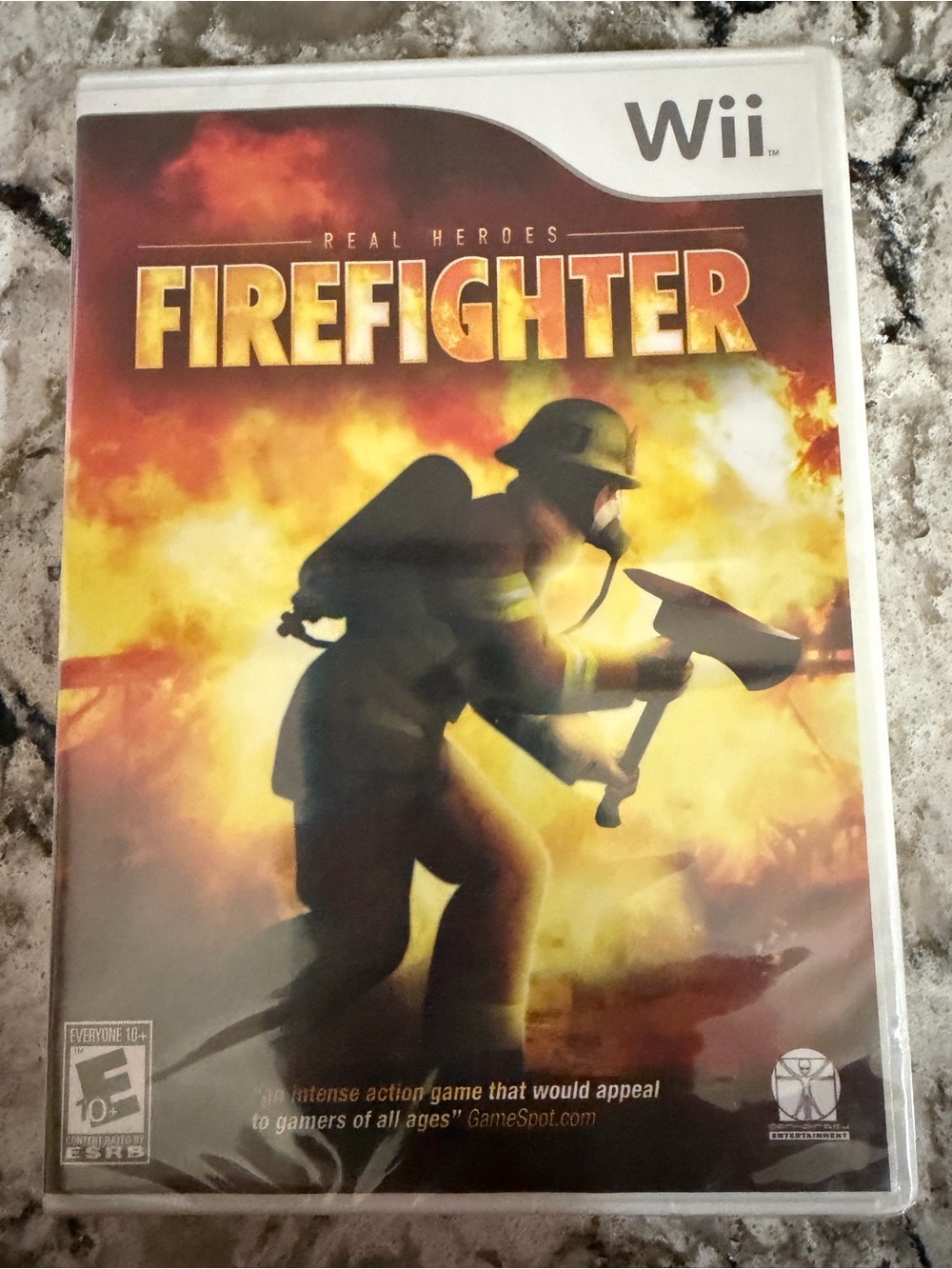 Wii Firefighter Video Game - Yellow Cover